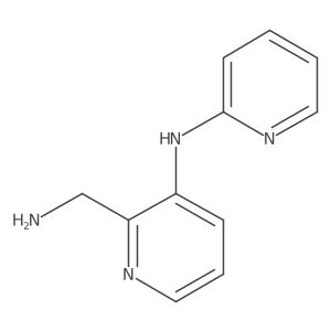 2-(aminomethyl)-N-(pyridin-2-yl)pyridin-3-amine结构式
