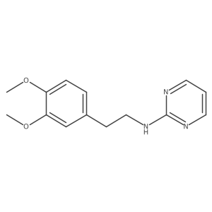 N-[2-(3,4-dimethoxyphenyl)ethyl]pyrimidin-2-amine Structure
