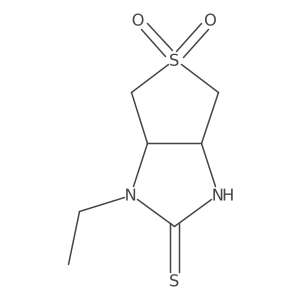 1-ethyltetrahydro-1H-thieno[3,4-d]imidazole-2(3H)-thione 5,5-dioxide Structure