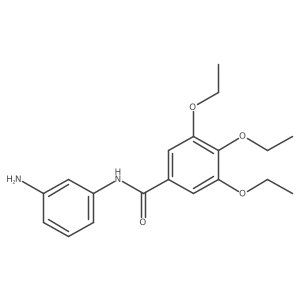 N-(3-Aminophenyl)-3,4,5-triethoxybenzamide Structure