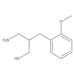 3-Amino-2-(2-methoxybenzyl)propan-1-ol Structure