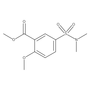 Methyl 5-[(dimethylamino)sulfonyl]-2-methoxybenzoate Structure