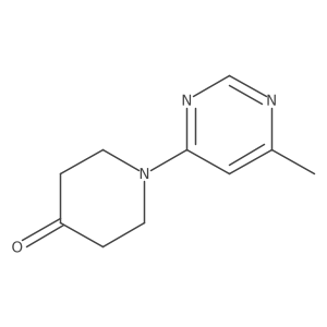1-(6-Methylpyrimidin-4-yl)piperidin-4-one结构式