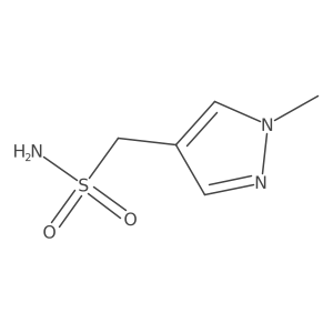 (1-methyl-1H-pyrazol-4-yl)methanesulfonamide结构式