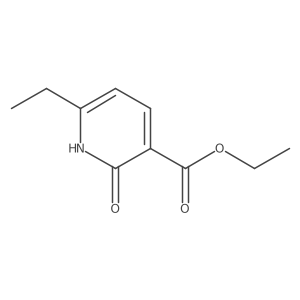 Ethyl 6-ethyl-1,2-dihydro-2-oxo-3-pyridinecarboxylate Structure