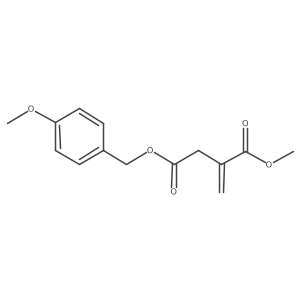 Methyl 4-(4-methoxybenzyl)itaconate结构式