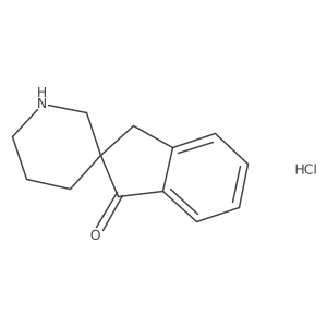 Spiro[indene-2,3'-piperidin]-1(3H)-one hydrochloride结构式