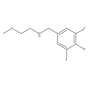 (2-Methoxyethyl)[(3,4,5-trifluorophenyl)methyl]amine结构式