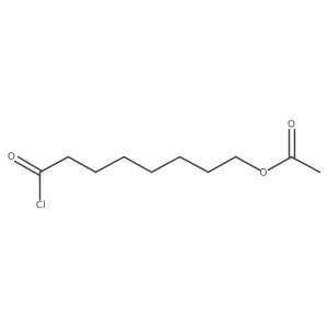 8-(Acetyloxy)octanoyl chloride结构式