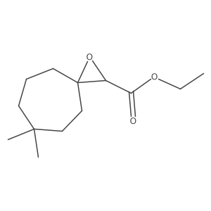 Ethyl 6,6-dimethyl-1-oxaspiro[2.6]nonane-2-carboxylate Structure