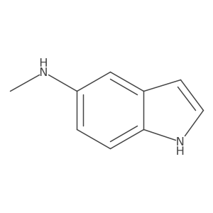 N-methyl-1H-indol-5-amine Structure