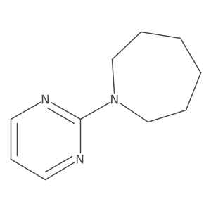 1-(Pyrimidin-2-yl)azepane Structure