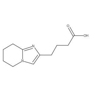 4-{5H,6H,7H,8H-imidazo[1,2-a]pyridin-2-yl}butanoic acid结构式