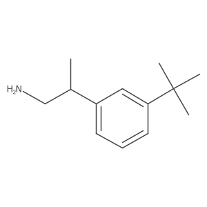 2-(3-Tert-butylphenyl)propan-1-amine结构式