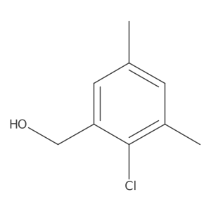 (2-Chloro-3,5-dimethylphenyl)methanol结构式