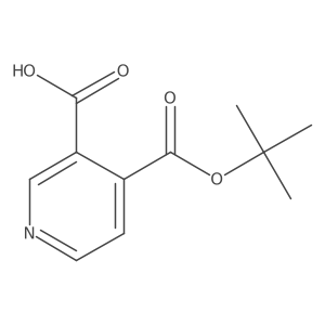 4-(Tert-butoxycarbonyl)nicotinic acid Structure