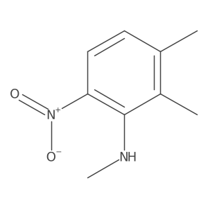 N,2,3-trimethyl-6-nitroaniline Structure