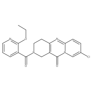 8-chloro-2-(2-ethoxynicotinoyl)-3,4-dihydro-1H-dipyrido[1,2-a:4',3'-d]pyrimidin-11(2H)-one结构式