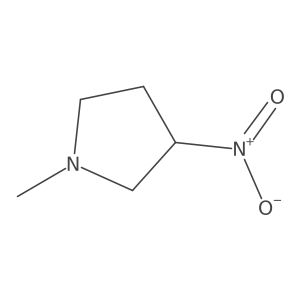 1-Methyl-3-nitropyrrolidine结构式
