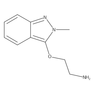 2-[(2-methyl-2H-indazol-3-yl)oxy]ethan-1-amine Structure