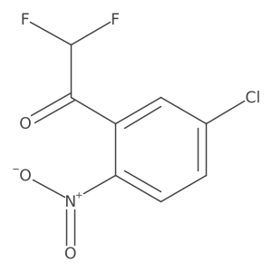 1-(5-Chloro-2-nitrophenyl)-2,2-difluoroethan-1-one Structure