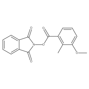 1,3-dioxo-2,3-dihydro-1H-isoindol-2-yl 3-methoxy-2-methylbenzoate Structure