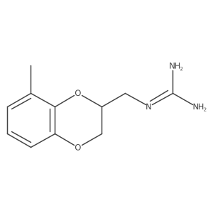 Guanidine, N-[(2,3-dihydro-8-methyl-1,4-benzodioxin-2-yl)methyl]-结构式