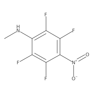 2,3,5,6-Tetrafluoro-N-methyl-4-nitrobenzenamine Structure