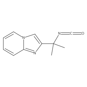 2-(2-Isocyanatopropan-2-yl)imidazo[1,2-a]pyridine Structure