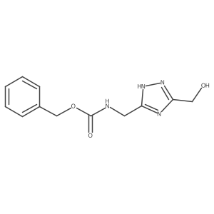 benzyl N-{[5-(hydroxymethyl)-4H-1,2,4-triazol-3-yl]methyl}carbamate Structure