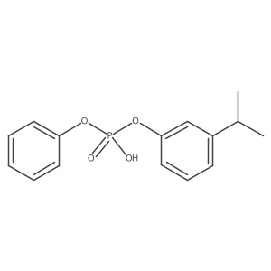 m-Isopropylphenyl phenyl phosphate Structure