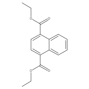 Diethyl Naphthalene-1,4-dicarboxylate结构式