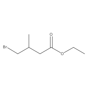 Ethyl-4-bromo-3-methylbutyrate结构式