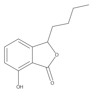(3R)-3-Butyl-7-hydroxy-2-benzofuran-1(3H)-one结构式