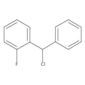 1-[Chloro(phenyl)methyl]-2-fluorobenzene结构式
