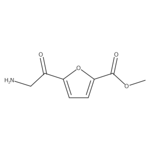 Methyl 5-(2-aminoacetyl)furan-2-carboxylate Structure