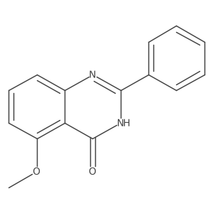 5-Methoxy-2-phenylquinazolin-4(3H)-one Structure
