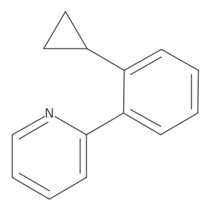 2-(2-Cyclopropylphenyl)pyridine结构式