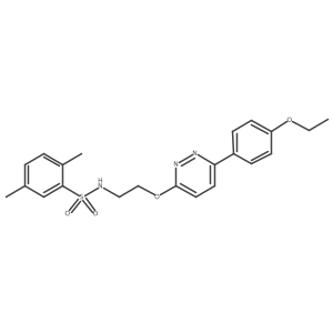 N-(2-((6-(4-ethoxyphenyl)pyridazin-3-yl)oxy)ethyl)-2,5-dimethylbenzenesulfonamide Structure