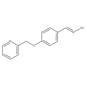4-(Pyridin-2-ylmethoxy)benzaldehyde oxime结构式