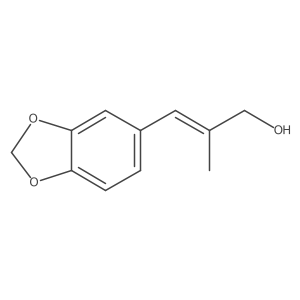3-(1,3-Benzodioxol-5-yl)-2-methyl-2-propen-1-ol Structure