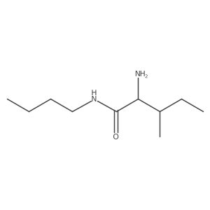 (2S,3S)-2-Amino-N-butyl-3-methylpentanamide结构式