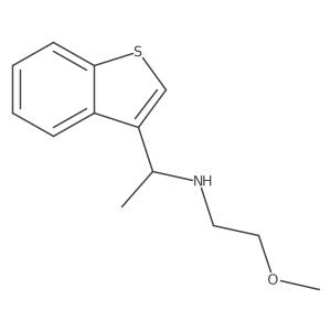 N-(2-Methoxyethyl)-I+/--methylbenzo[b]thiophene-3-methanamine结构式
