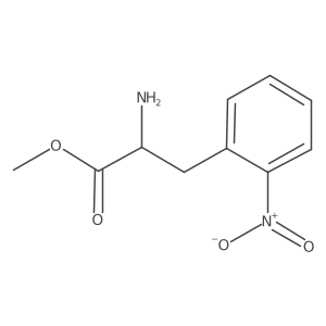 Methyl (2S)-2-amino-3-(2-nitrophenyl)propanoate Structure