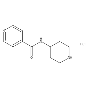 N-(4-Piperidinyl)isonicotinamide hydrochloride Structure
