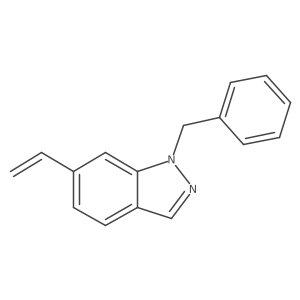 1-benzyl-6-ethenyl-1H-indazole Structure