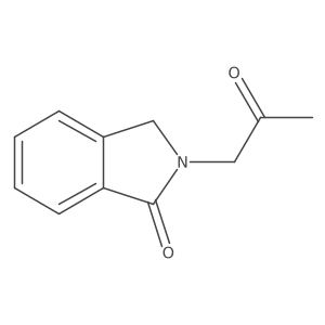 2-(2-Oxopropyl)isoindolin-1-one结构式