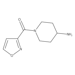1-(1,2-Oxazole-3-carbonyl)piperidin-4-amine Structure