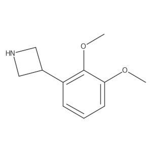 3-(2,3-Dimethoxyphenyl)azetidine结构式