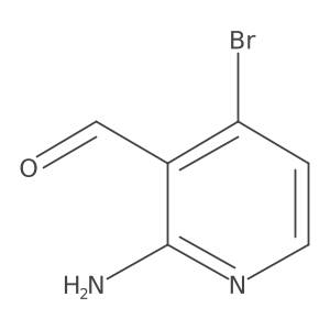 2-Amino-4-bromonicotinaldehyde结构式